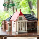 橡子共和国官方店 宫崎骏动漫周边 龙猫立体模型草壁家吉卜力摆件