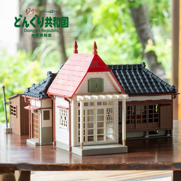 橡子共和国官方店 宫崎骏动漫周边 龙猫立体模型草壁家吉卜力摆件