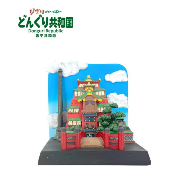 橡子共和国官方店宫崎骏动漫电影周边千与千寻立体场景油屋吉卜力