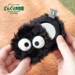 橡子共和国官方店宫崎骏动漫周边龙猫灰尘精灵造型镜子便携化妆镜 - Imagen 3