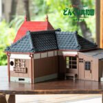 橡子共和国官方店 宫崎骏动漫周边 龙猫立体模型草壁家吉卜力摆件 - Imagen 3
