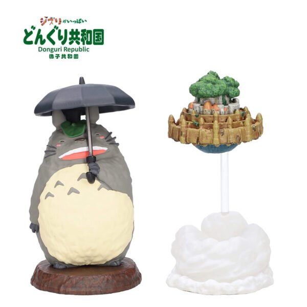 Soporte magnético para clips Totoro y El castillo en el cielo